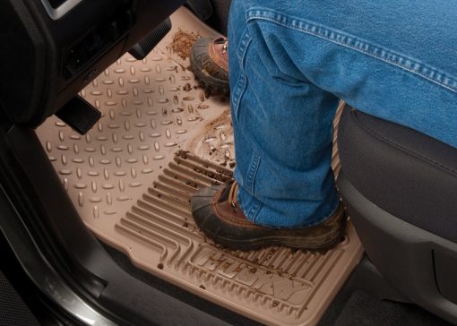 Husky Liners Heavy Duty Front Floor Mat - Rubber - Black - Various Applications 51121 - Pair - Image 2