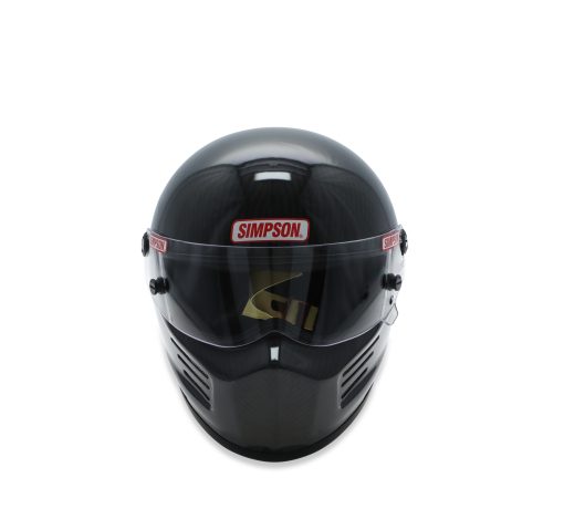 Simpson Carbon Bandit Helmet - No Vents - Image 2