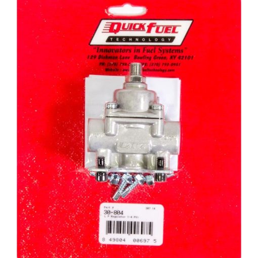 Quick Fuel Technology Fuel Pressure Regulator - 1-4 PSI