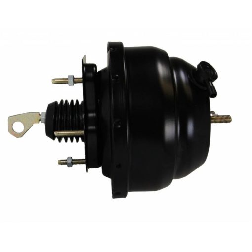 Leed Power Brake Booster - 8" OD - Dual Diaphragm - Steel - Black - Ford Mustang 1967-70