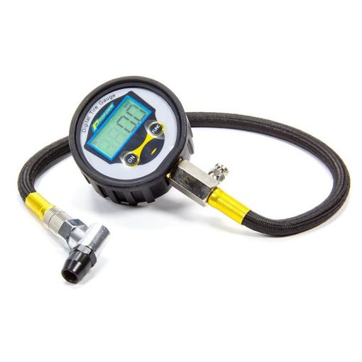 Proform Performance Parts 0-60 psi Tire Pressure Gauge Digital 2-1/2" Diameter Black Face - 1/10 lb Increments - Image 3