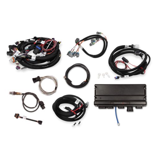 Holley EFI Terminator X Max Engine Control Module - Wiring Harness - Drive By Wire - Transmission Control - 24x Reluctor Wheel - GM LS-Series 550-919T - Image 2