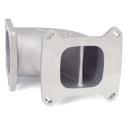 Edelbrock High Flow Intake Elbow - 95 mm Max Throttle Body - Square Bore - Image 2