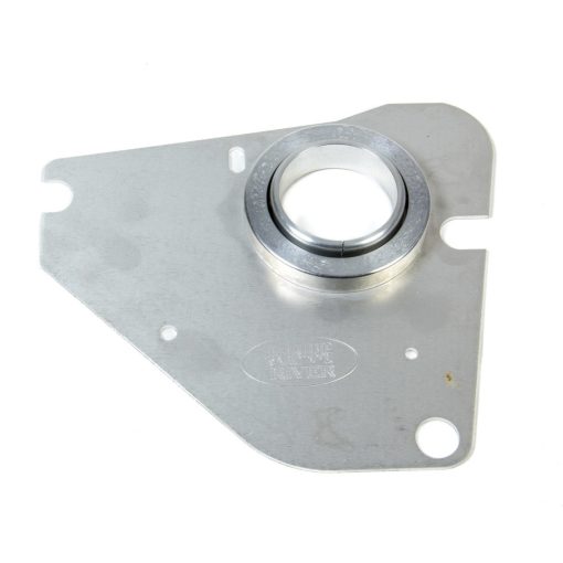 Flaming River Steering Column Bracket - 2 in Diameter Tube - Swivel - Mounting Plate - Polished / Satin - GM A-Body 1968-72