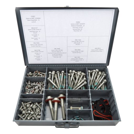 Straub Technologies Engine and Accessory Fastener Kit - 3 Engine Set - GM LS-Series 346-9003