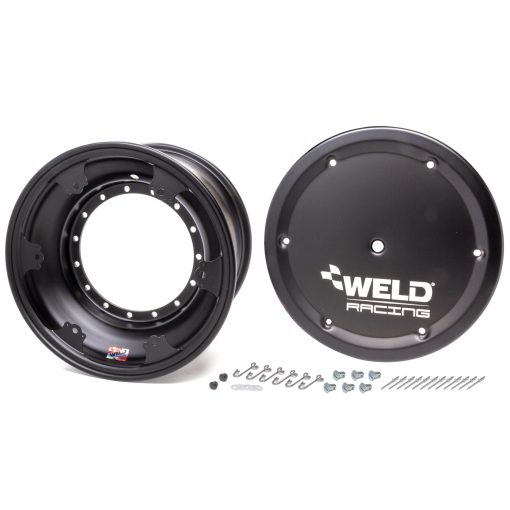 Weld Racing Direct Mount 15 x 9 in Wheel - 5.000 in Backspace - 5 x 9.75 in Bolt Pattern - Black Anodized