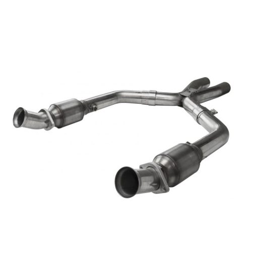 Kooks Headers 2-1/2" Diameter Exhaust X-Pipe Converters Stainless Natural - Ford Modular - Image 6