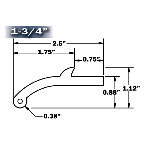 Pacer Performance Flexy Flares Fender Flare - 2.5 in Wide - 58 in Long - Rubber - Black - Universal 52-192 - Image 2