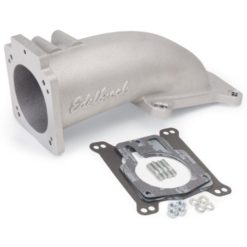 Edelbrock Ultra Low Profile Intake Elbow - 90 mm Max Throttle Body - Square Bore