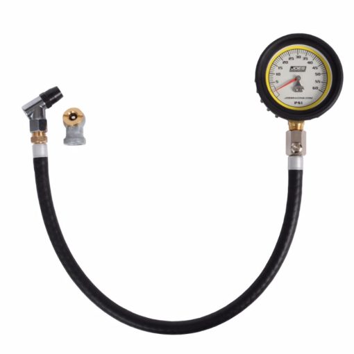 Joes Pro Tire Gauge 0-60 PSI with Hold Valve