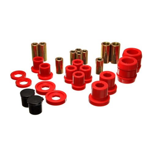 Energy Suspension Hyper-Flex Front Lower / Upper Control Arm Bushing - Red - Honda S2000 2000-09