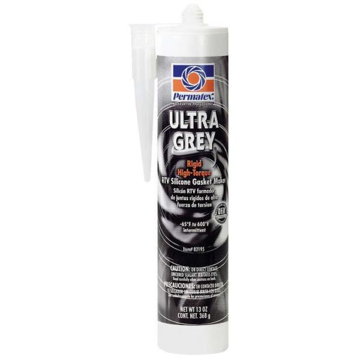 Permatex Ultra Grey Sealant Silicone - 13.00 oz Cartridge