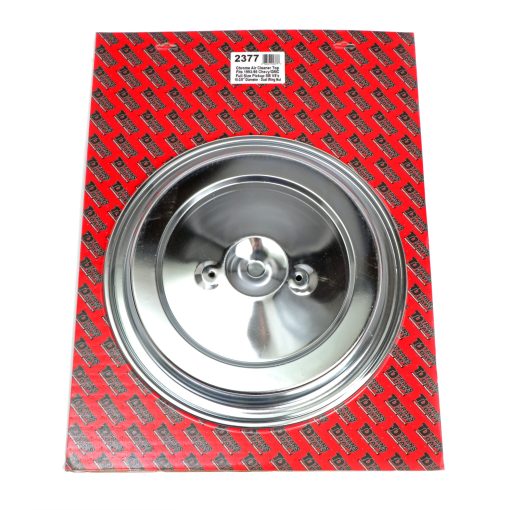 Trans-Dapt O.E. Style Air Cleaner Lid - 15.375 in Round - Seal Ring Included - Chrome - GM Fullsize Truck 1993-95 - Image 4