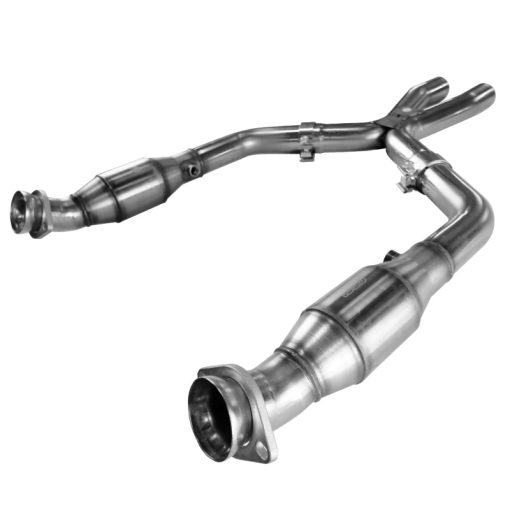 Kooks Headers 2-1/2" Diameter Exhaust X-Pipe Converters Stainless Natural - Ford Modular - Image 7