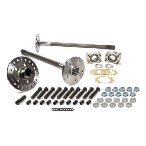 Strange Pro Steel C-Clip Eliminator Kit - 35 Spline - Drum Brakes - Ford 8.8" - Ford Mustang 1986-93