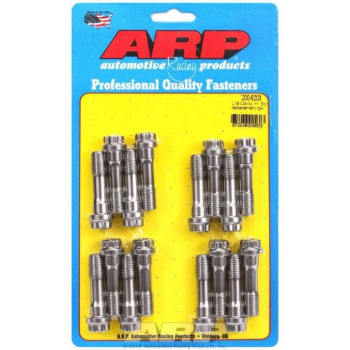 ARP Pro Series Connecting Rod Bolt Kit - 7/16 in Bolt - 1.725 in Long - H-bolt - Carrillo - ARPL19 - Set of 16