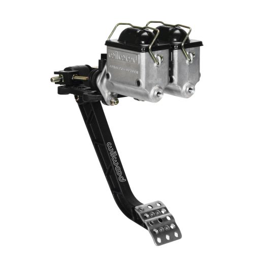 Wilwood Reverse Mount Brake Pedal Assembly w/ Adjustable Pedal Pad - Dual Master Cylinders (sold separately)