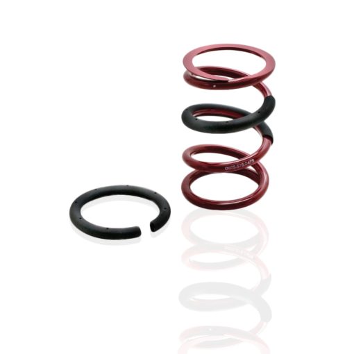 Eibach Coil Spring Sleeve - 4.500-6.000 in ID Springs - 0.551-0.650 in Spring Wire OD - 13.43 in Long - Adhesive Strip - Rubber - Black