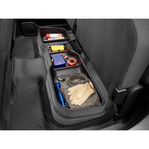 WeatherTech Under Seat Storage System - Black - Rear - Honda Ridgeline 2006-19 - Image 3