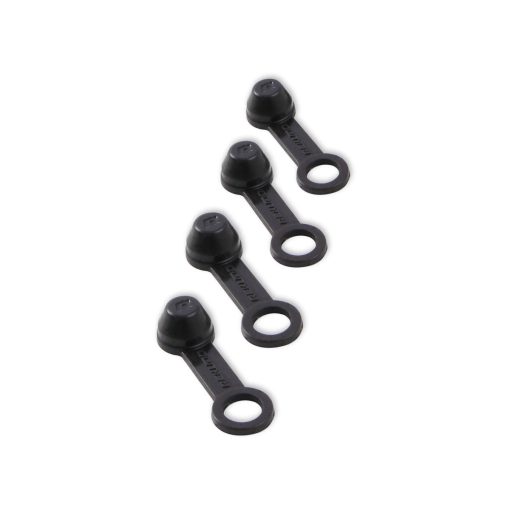 Rekudo Brake Bleeder Dust Cap - Press On - Black (Set of 4)