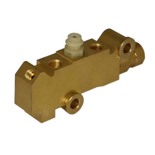 Leed Brake Proportioning Valve - Disc/Disc - Brass - Natural