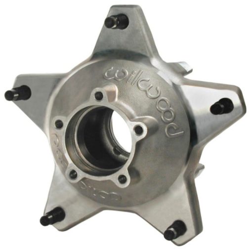 Wilwood Starlite "55" Wide 5 Racing Rear Hub - 5/8" Coarse Studs - Drilled - (Fits Wilwood Calipers) - Image 2