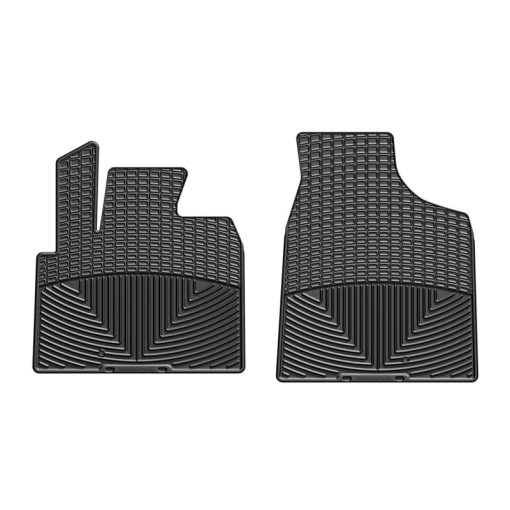 WeatherTech All-Weather Floor Mats - Front - Black - Dodge Caravan 2015 - Image 2