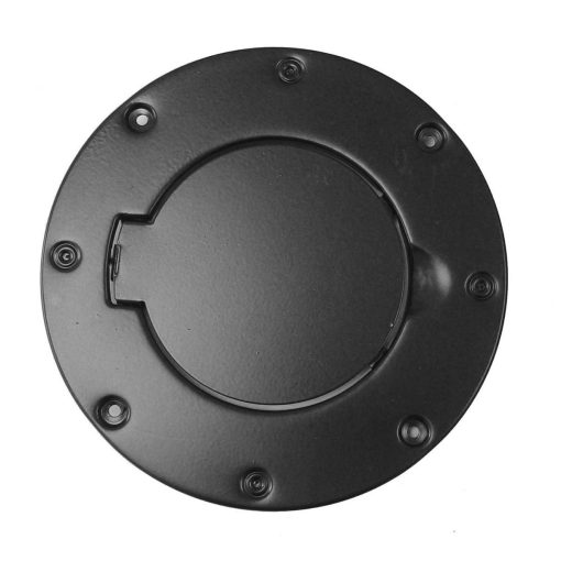 Rugged Ridge Non-Locking Gas Cap Door Black 97-06 Jeep Wrangler