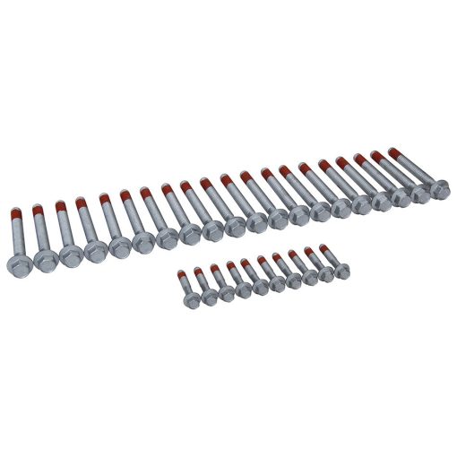 Allstar Performance Cylinder Head Bolt Kit - Hex Head - Zinc Oxide - GM LS-Series ALL87005