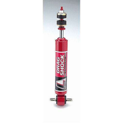 Lakewood Drag Monotube Shock - 8.51 in Compressed / 13.44 in Extended - C90-R10 Valve - Red Paint - Front - GM A-Body / G-Body 1967-89