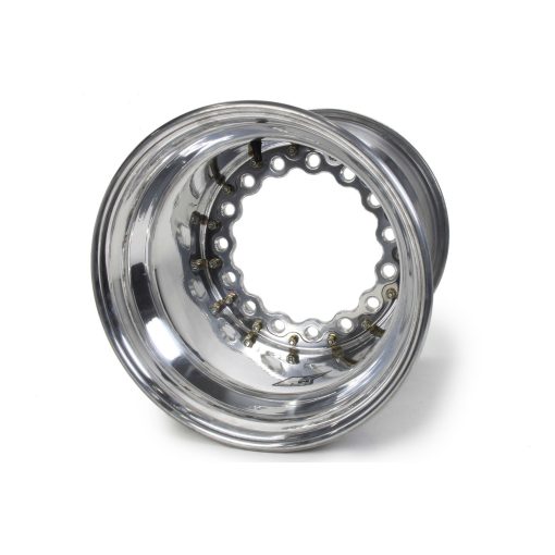 Keizer Matrix Modular 15 x 14 in Wheel - 5.000 in Backspace - Wide 5 Bolt Pattern - Polished W15145