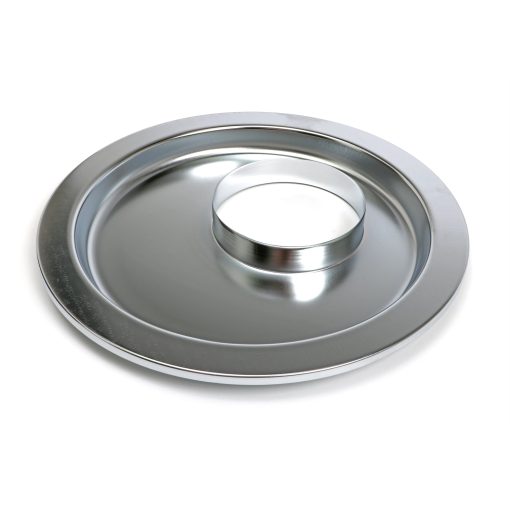 Trans-Dapt Chrome Air Cleaner Base - Offset - 14" Diameter - Image 3