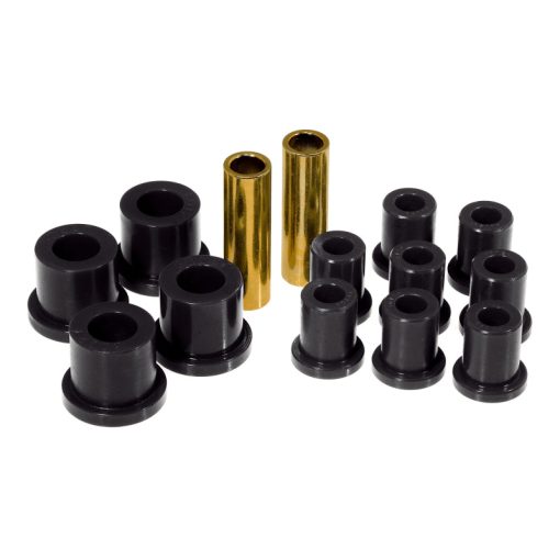 Prothane Rear Leaf Spring Bushing Kit - Black - Mopar B-Body / E-Body 1965-74