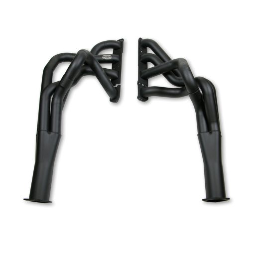 Hooker Super Competition Headers - 2.125 in Primary - 3.5 in Collector - Black Paint - Mopar 426 Hemi - Mopar B-Body / E-Body 1967-71 - Pair