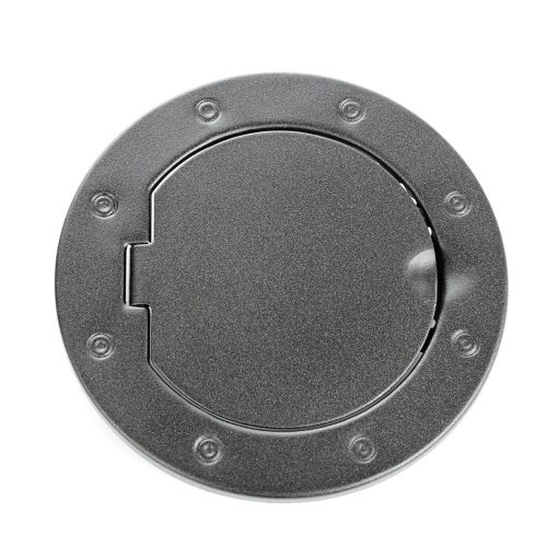 Rugged Ridge Non-Locking Gas Cap Door Textured Black 07-18 Jeep