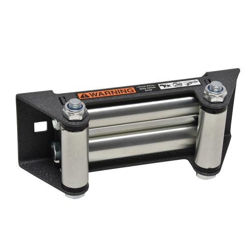 Superwinch Winch Fairlead - Steel - Black Paint/Zinc Oxide - Superwinch Terra 35/45 Series Winches - Image 2