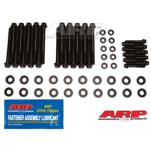 ARP Pro Series Cylinder Head Bolt Kit - 12 Point Nuts - Chromoly - Black Oxide - GM LS-Series