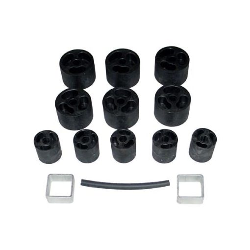 Performance Accessories Body Lift Kit - 2 in Lift - Nylon - Black - Gas - Manual Trans - Jeep Wrangler YJ 1986-95