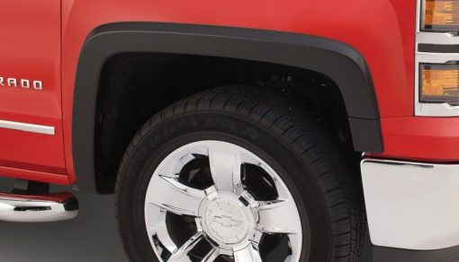 Bushwacker OE Style Front / Rear Fender Flare - 0.75 in Wide - Black - GM Fullsize Truck 2007-14