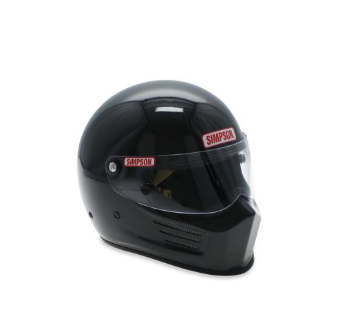 Simpson Carbon Bandit Helmet - No Vents - Image 4