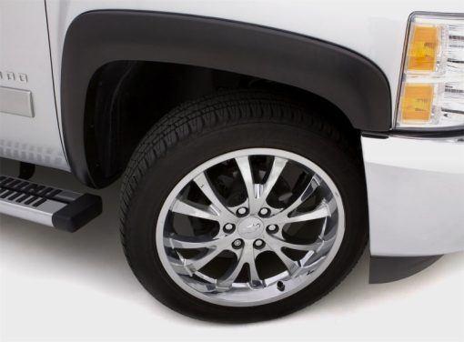 Lund SX-Sport Front / Rear Fender Flare - 1.75 in Wide - Black - GM Fullsize Truck 2007-14 SX110T - Image 2