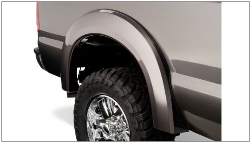 Bushwacker Extend-A-Fender Front / Rear Fender Flare - 2 in Wide - Black - Ford Fullsize Truck 1999-2007 - Image 2