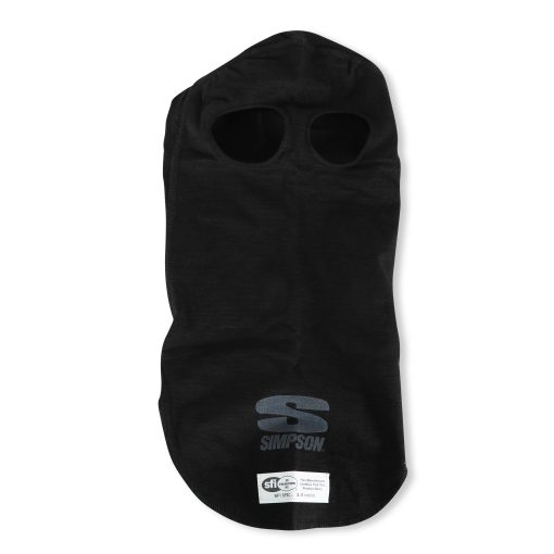 Simpson Pro-Fit Nomex Balaclava - Dual Eyeport - Black - Image 3