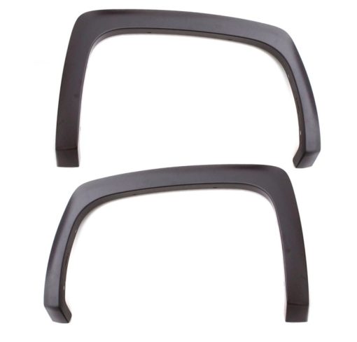 Lund SX-Sport Front / Rear Fender Flare - 1.75 in Wide - Black - GM Fullsize Truck 2007-14 SX110S - Image 4