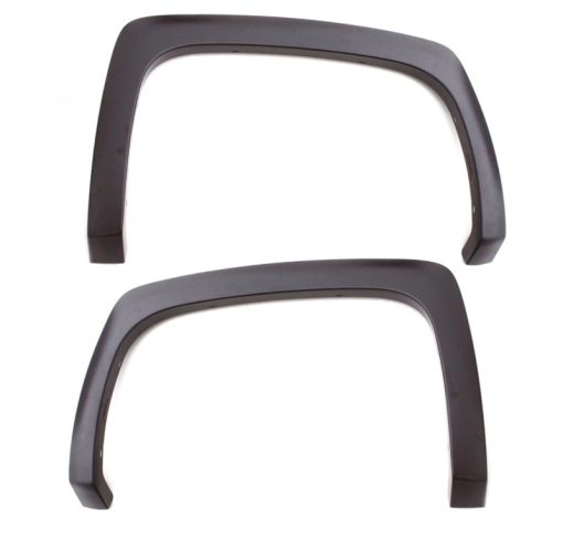 Lund SX-Sport Front / Rear Fender Flare - 1.75 in Wide - Black - GM Fullsize Truck 2007-14 SX110T - Image 3