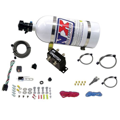 Nitrous Express Proton Plus EFI Nitrous System w/ 10 lb. Bottle and Brackets - Image 2