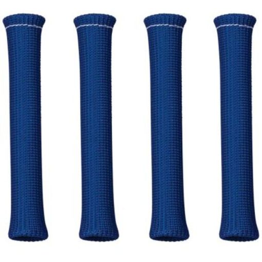 Moroso Spark Plug Boot Protectors - High Temperature - Blue (Set of 4)