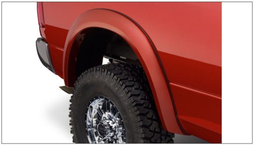 Bushwacker Extend-A-Fender Front / Rear Fender Flare - 1.75 in Wide - Black - Dodge Ram Fullsize Truck 2010-14 - Image 2