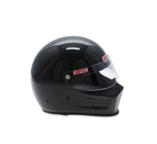 Simpson Carbon Bandit Helmet - No Vents - Image 7