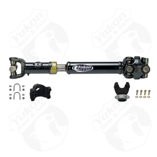 USA Standard Gear Heavy Duty Drive Shaft - 1310 U-Joints - Black Paint - Automatic - 2-Door - Rear - Jeep Wrangler JK 2012-17